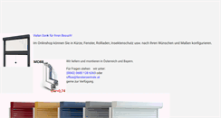 Desktop Screenshot of fensterzentrale.at